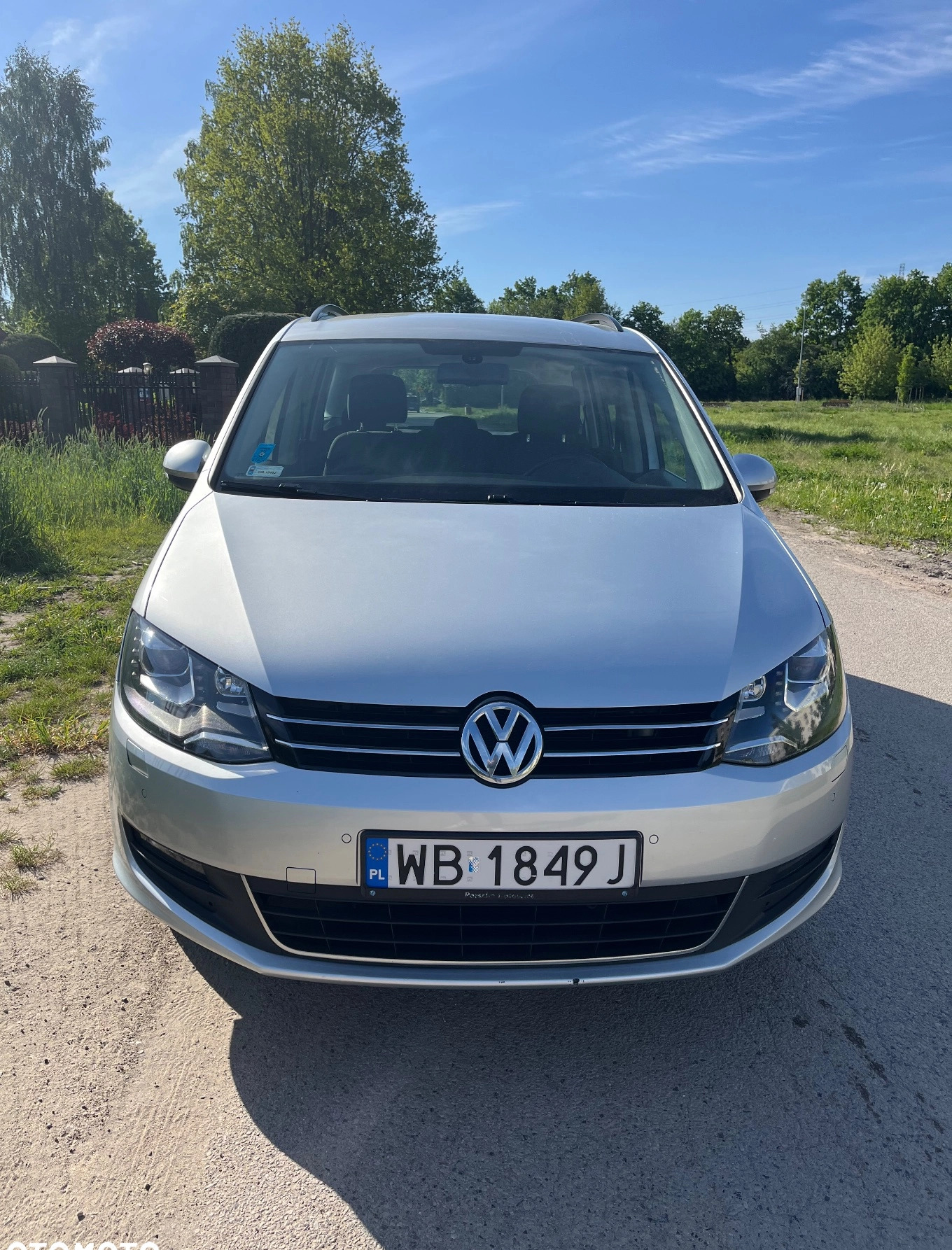 Volkswagen Sharan cena 57000 przebieg: 200600, rok produkcji 2014 z Warszawa małe 92